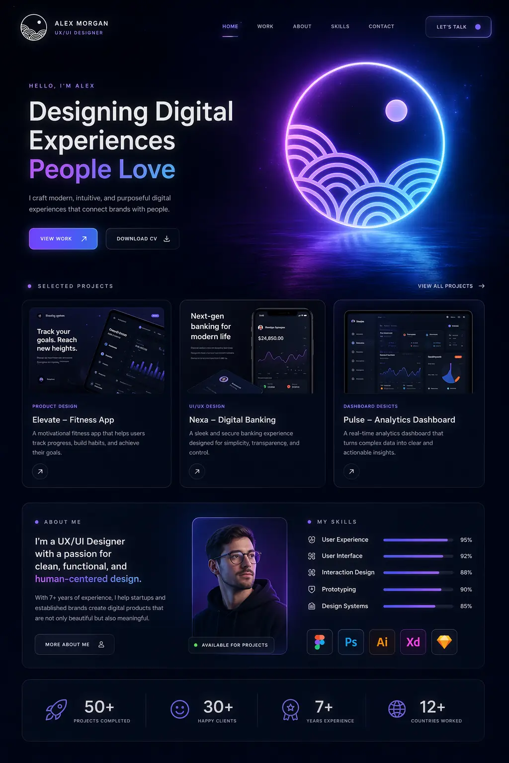 Product ads template example
