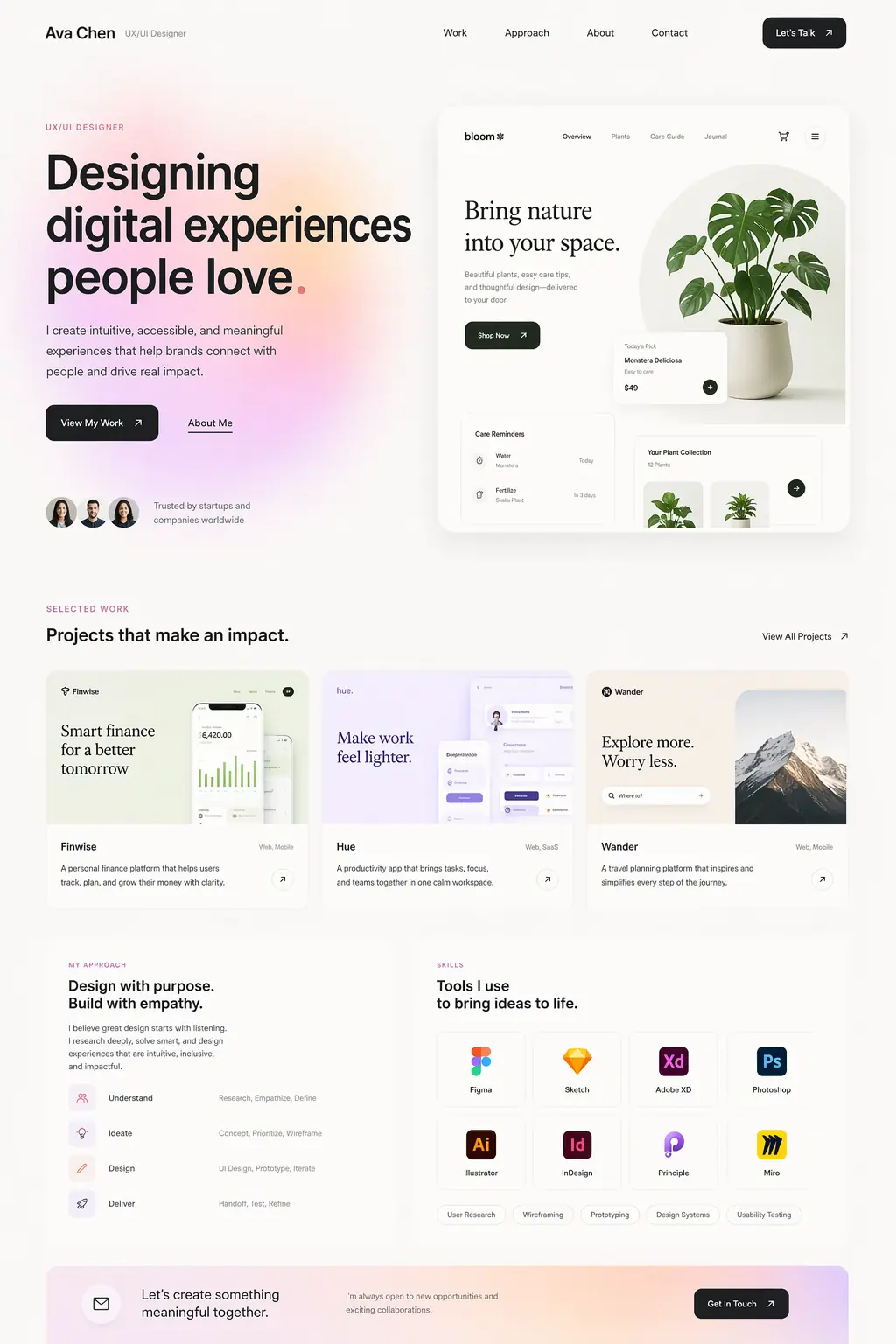 Product ads template example