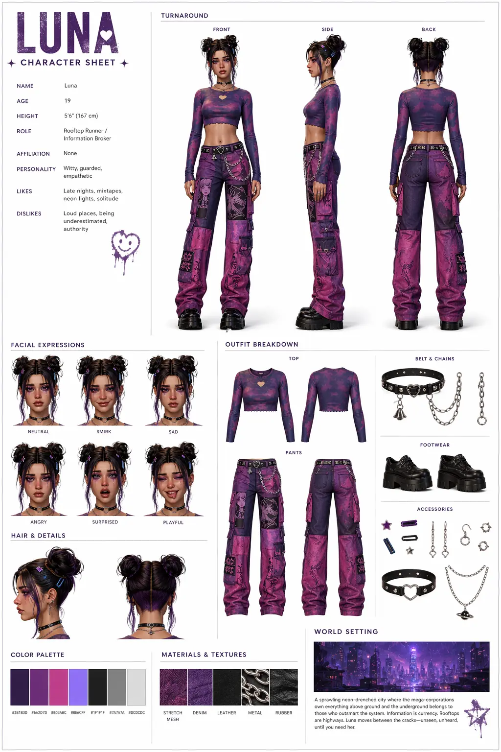 Clothing & fashion ads template example